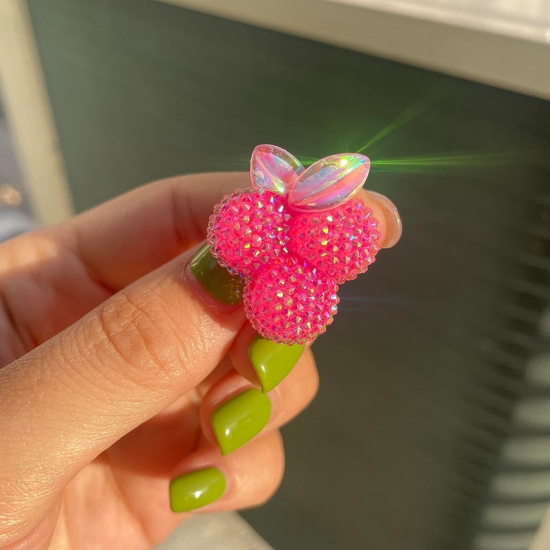 DNT Cute bling Shoe Charms for Girls Cute Shoe Charms for Adults Teens Kids Kawaii Shoe Decoration Charms for Clog Sandals Birthday Party Gift - Image 3